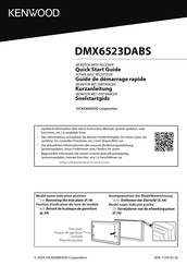 Kenwood DMX6523DABS Quick Start Manual