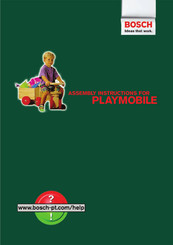 Bosch PLAYMOBILE Assembly Instructions Manual