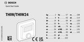 Bosch THIW Quick Start Manual