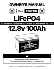 RVMP flex POWER RVMP-220168 Owner's Manual
