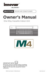 innovair M4 MOS18H2BM0A Owner's Manual