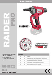 Raider PRO RDP-BRG20 solo User Manual