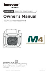 innovair M4 MCS09H2BHRA Owner's Manual