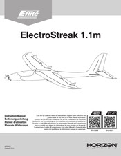 Horizon Hobby E-flite ElectroStreak 1.1m BNF Basic Instruction Manual