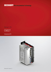 Beckhoff C6027 Manual