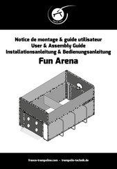 France Trampoline Fun Arena User & Assembly Manual
