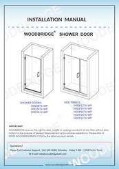 Woodbridge HSDP1876-WP Installation Manual