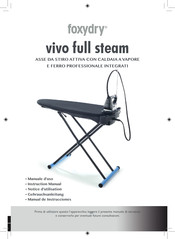 Foxydry vivo full steam Instruction Manual