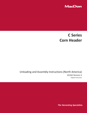 MacDon C Series Unloading And Assembly Instructions