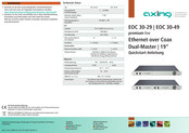 axing EOC 30-29 Quick Start Manual