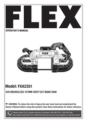 Flex FXA2351 Operator's Manual