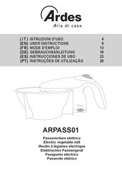 ARDES ARPASS01 User Instructions