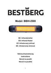 BESTBERG BBIH-2500 Instructions Manual