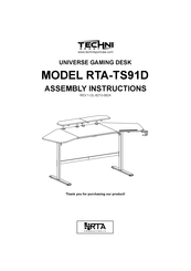 Techni Sport RTA-TS91D Assembly Instructions Manual