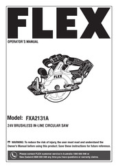 Flex FXA2131A Operator's Manual