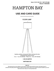 HAMPTON BAY HD6420B Use And Care Manual
