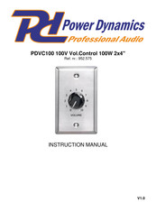 Power Dynamics 952.575 Instruction Manual