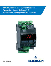 Emerson XEV22D Installation And Operational Manual