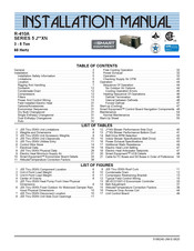 Johnson Controls J05XN Installation Manual