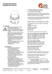 E2S 1-21-200 Instruction Manual