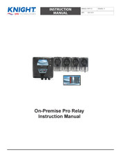 CFS Knight On-Premise Pro Relay Instruction Manual