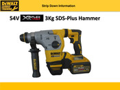 DeWalt XR FLEXVOLT DCH333X2 Service Training
