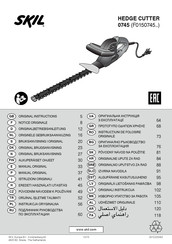 Skil 0745 RA Original Instructions Manual