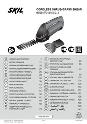 Skil 0750 RA Original Instructions Manual