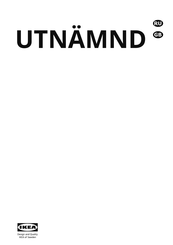 IKEA UTNAMND BHBI UTNA 780 BL Manual