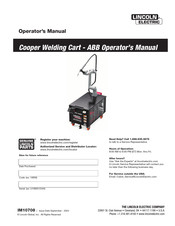 Lincoln Electric AD2501-5 Operator's Manual