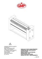 GMP 200.30VAR Operating And Maintenance Instructions Manual