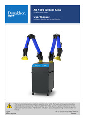 Donaldson BOFA AD 1500 iQ Dual Arms User Manual