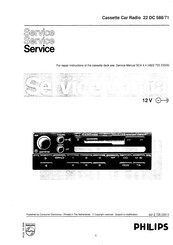 Philips 22 DC 588/71 Service Manual