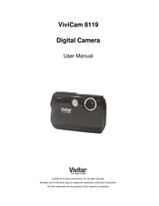 Vivitar ViviCam 8119 User Manual