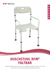 Rehaforum MEDICAL RFM foldable Instructions For Use Manual