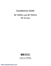 HP HP 70909A Installation Manual