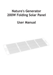 Nature's Generator NG200FPNL User Manual