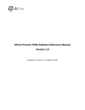 SiFive HiFive Premier P550 Software Reference Manual
