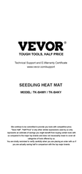 Vevor TK-SHKY Manual