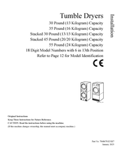 Alliance Laundry Systems GH035N Original Instructions Manual