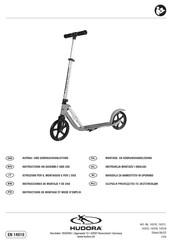 Hudora 14310 Instructions On Assembly And Use