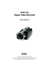 Vivitar DVR 516 User Manual