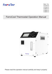 ferrotec FCTA30101 Operation Manual