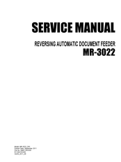 Oki MR-3022 Service Manual