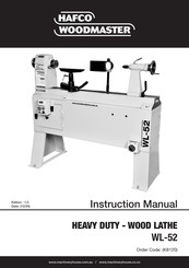 Hafco Woodmaster WOODMASTER WL-52 Instruction Manual