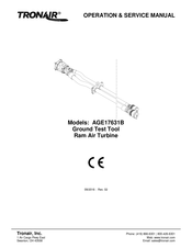 Tronair AGE17631B Operation & Service Manual