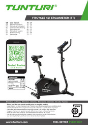 Tunturi FITCYCLE 40I User Manual