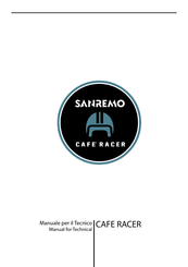Sanremo CAFE RACER Manual For Technical Use