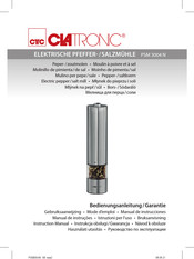 CTC Union Clatronic PSM 3004 N Instruction Manual