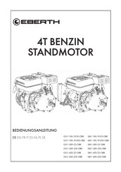 EBERTH GG1-196-19.05E-OBK Operating Instructions Manual